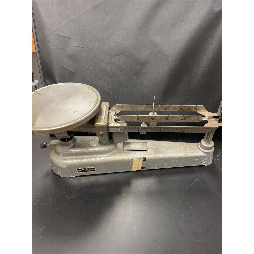 Vintage Welch Scientific Scale Made in The USA Vintage